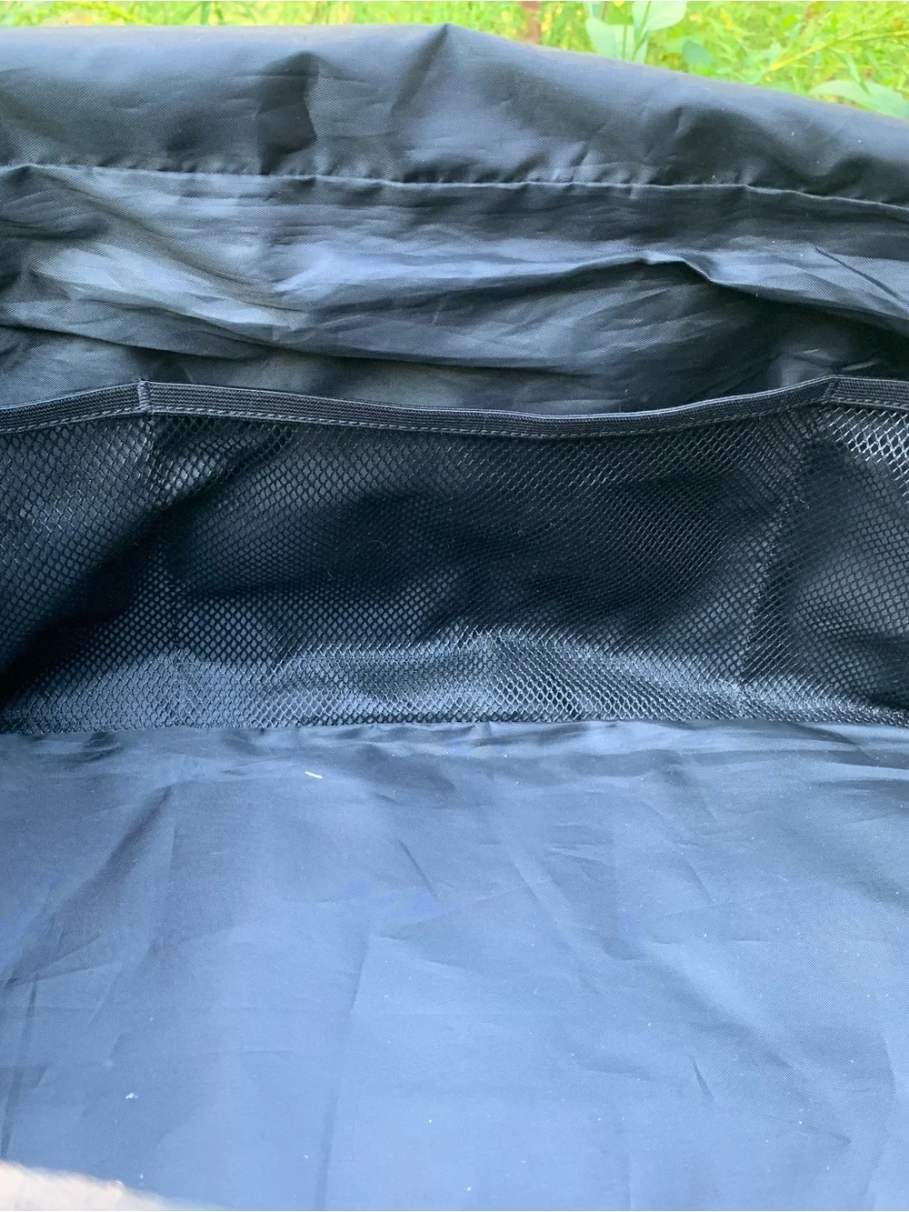 Carhartt Black Canvas Duffel with Dual Front Pockets